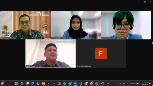 Selamat dan Sukses! Mahasiswa Program Studi Sistem Informasi IBI Kesatuan Laksanakan Sidang Skripsi Internasional